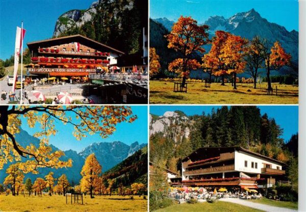 Hinterriss Tirol AT Alpengasthof und Alpencafe Eng Am Grossen Ahornboden