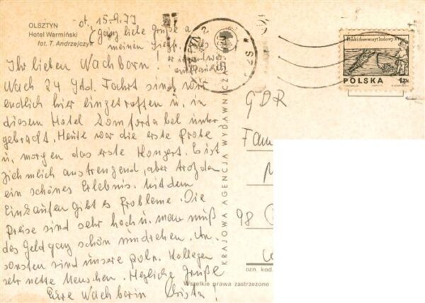 Olsztyn Allenstein PL Hotel Warminski – Bild 2