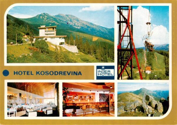 Nizke Tatry Slovakia Hotel Kosodrevina Sesselbahn auf den Berg Chopok Dumbier