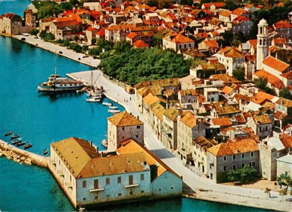 Kastel Novi Croatia Fliegeraufnahme