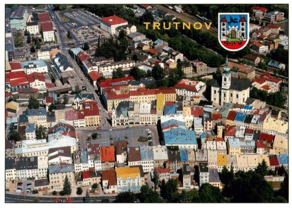 Trutnov Trautenau CZ Krakonosovo namesti a historicka cast mesta