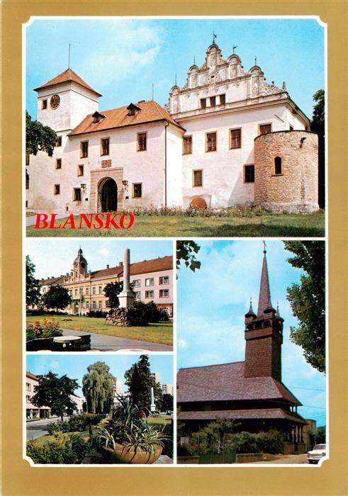Blansko CZ okresni mesto v udoli Svitavy stredisko zelezarskeho prumyslu Prvni z