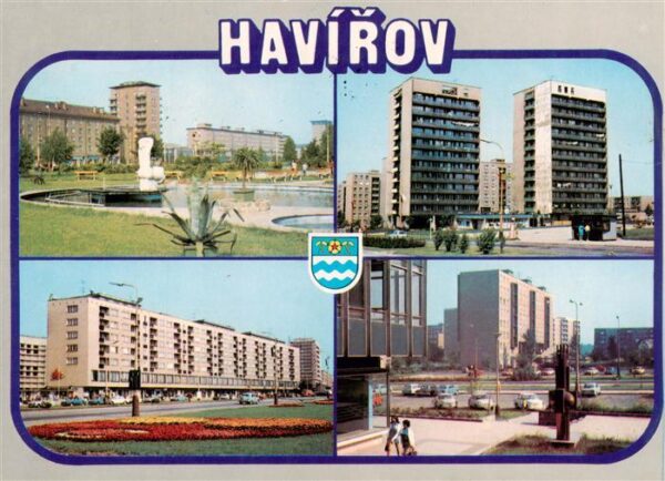 Havirov CZ Nejmladsi mesto v CssR zalozene na obvodu ostravske uhelne panve patr