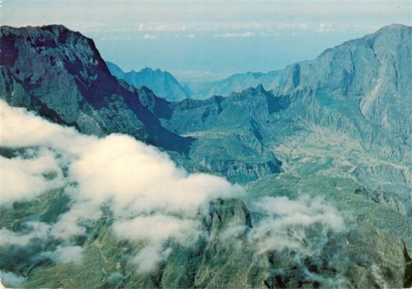 Ile de La Reunion Reunion Vue aerienne Le Piton des Neiges