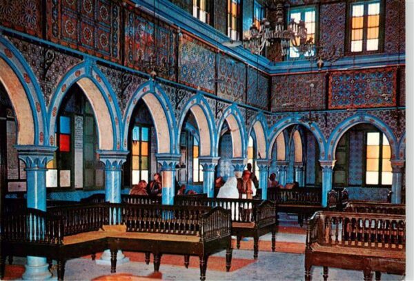 Djerba Jerba Tunesie Vue intérieure de la Ghriba