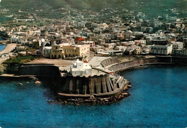Forio d Ischia IT Chiesa del Soccorso dall aereo