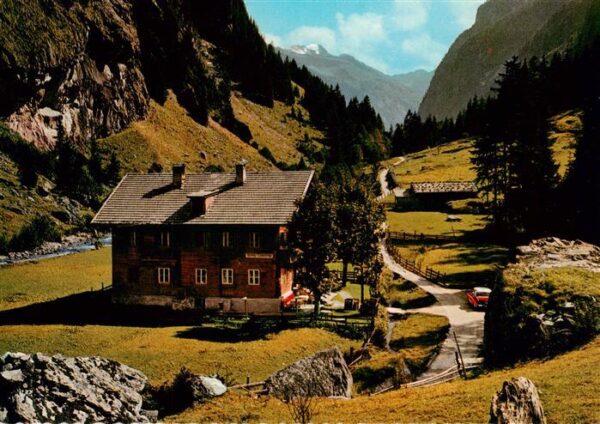 Mayrhofen Zillertal AT Alpengasthaus Lacknerbrunn in der Stillupp