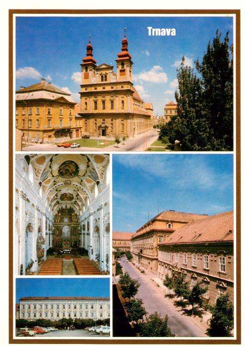 Trnava Slovakia Universitaet Kirche Innenansicht