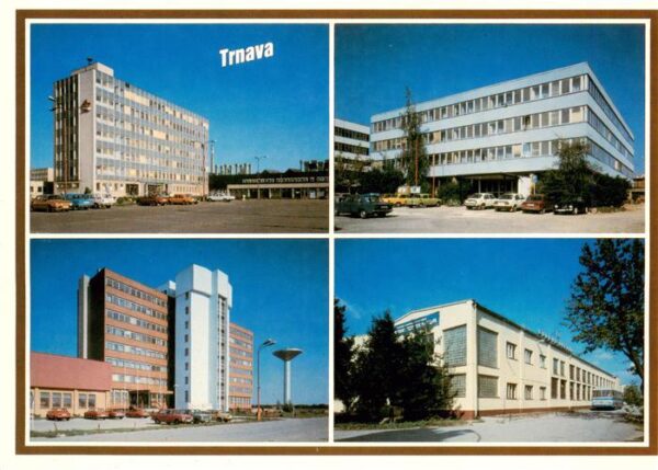 Trnava Slovakia Gebaeude Verwaltungen