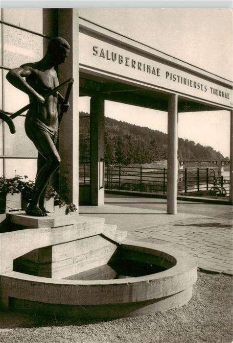 Piestany Pistian Poestyen SK Lamac bariel Brunnen Statue