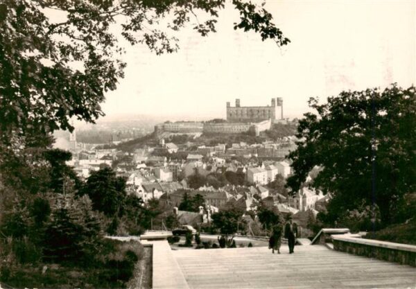 Bratislava Pressburg Pozsony SK Pohlad zo Slavina