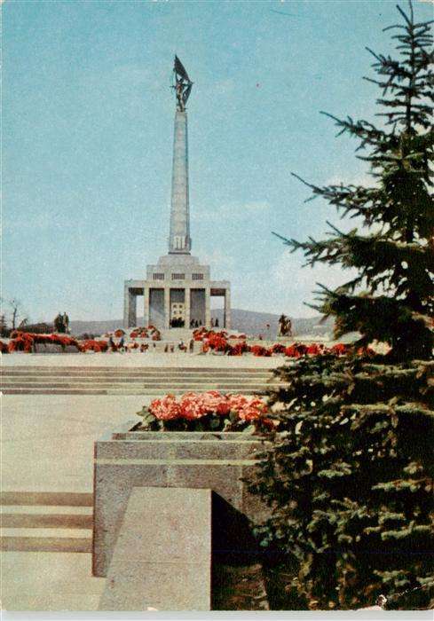 Bratislava Pressburg Pozsony SK Denkmal der Befreier