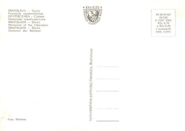 Bratislava Pressburg Pozsony SK Denkmal der Befreier – Bild 2