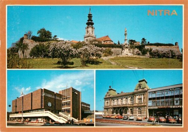 Nitra Slovakia Hrad Obchodny dom Prior Budova MsNV