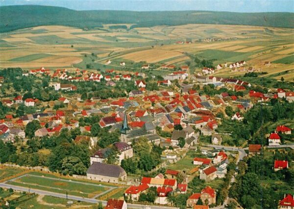 Uslar Solling Fliegeraufnahme