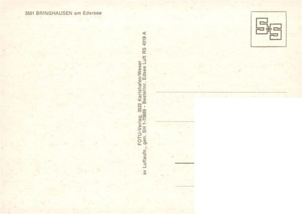 Bringhausen Edertal Fliegeraufnahme – Bild 2