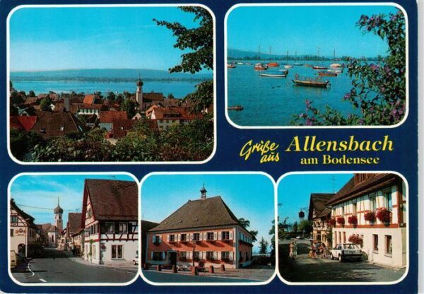Allensbach Bodensee Panorama Hafen Stadtzentrum