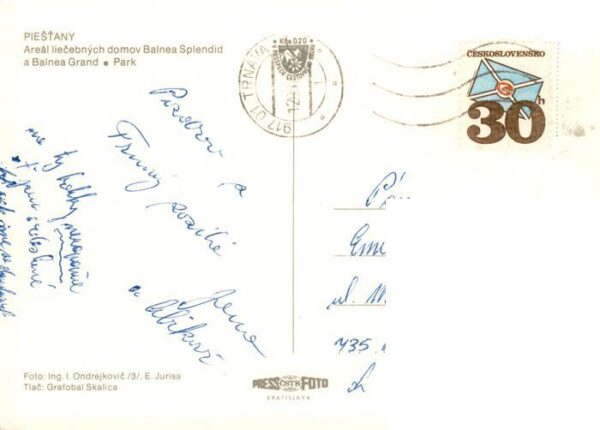 Piestany Pistian Poestyen SK Areal liecebnych domov Balnea Splendid a Balnea Gra – Bild 2