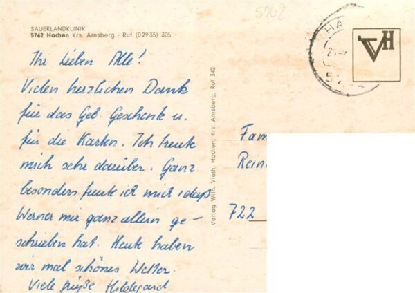 Hachen Sauerland Arnsberg Sauerlandklinik – Bild 2