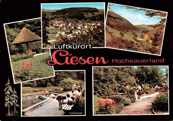 Liesen Hallenberg Hochsauerland Gasthof Pension Pfaender Panorama Liesetal Tretb