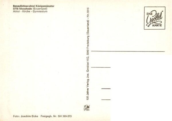 Meschede Benediktinerabtei Koenigsmuenster Fliegeraufnahme – Bild 2
