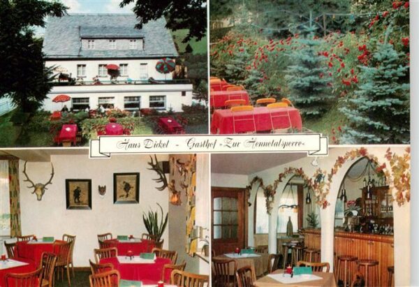 Meschede Haus Dickel Gasthof Zur Hennetalsperre Gastraeume Bar