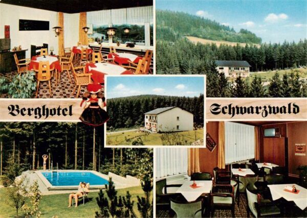Gudenhagen Berghotel Schwarzwald Gastraeume Teilansichten Schwimmbad
