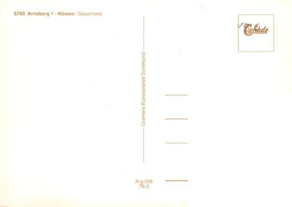 Arnsberg  Westfalen St Petri Panorama Karolinenhospital Alt Huesten Huestener Ma – Bild 2