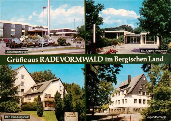 Radevormwald Landessportschule Ev Jugend Akademie BEK Schulungsheim Jugendherber