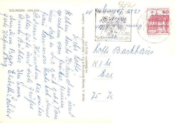 Ohligs Solingen NRW Fussgaengerzone – Bild 2