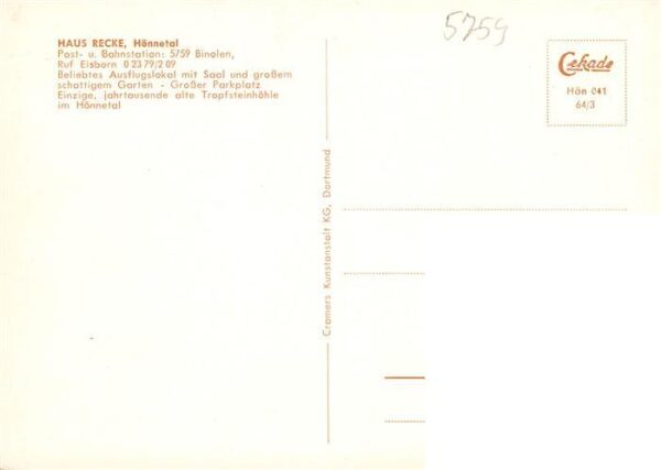 Binolen Balve Haus Recke Im Hoennetal Teilansichten – Bild 2