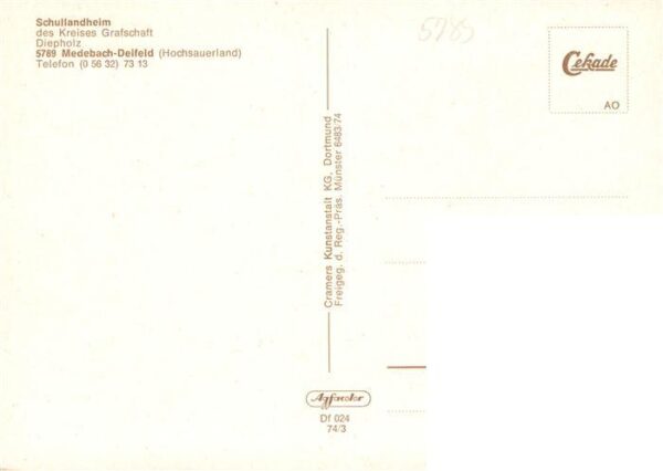 Deifeld Medebach Schullandheim Fliegeraufnahme – Bild 2