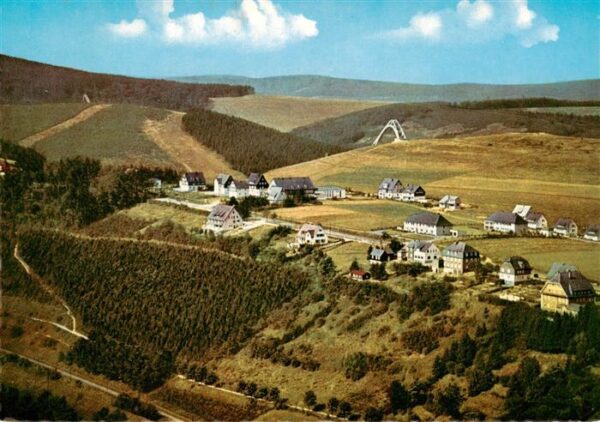 Winterberg  Hochsauerland NRW Fliegeraufnahme