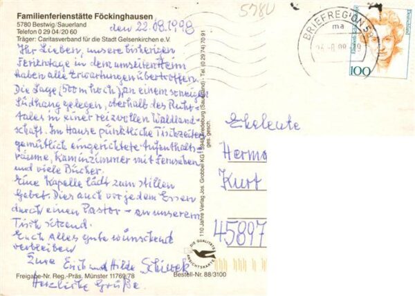Bestwig Familienferienstaette Foeckinghausen Fliegeraufnahme – Bild 2