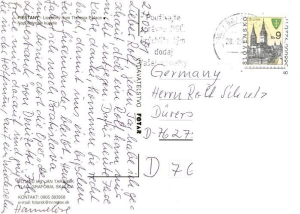 Piestany Pistian Poestyen SK Liecebny dom Thermia Palace Napoleonske kupele – Bild 2