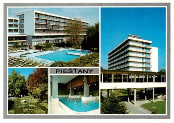 Piestany Pistian Poestyen SK Kl Balnea Splendid a Balnea Grand Termalne jazierka