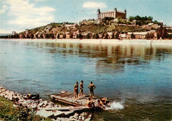 Bratislava Pressburg Pozsony SK Die Burg