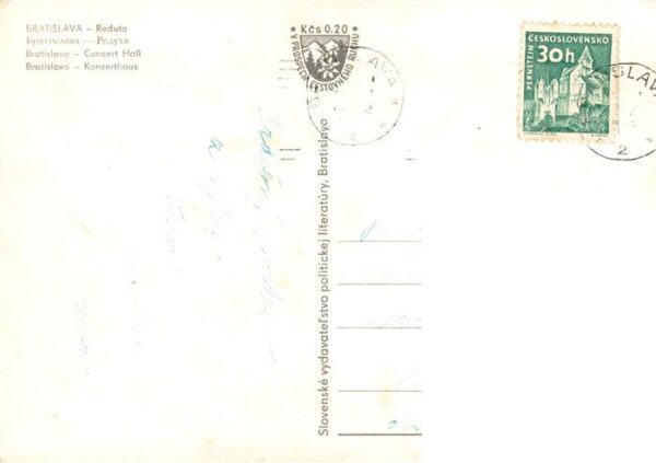 Bratislava Pressburg Pozsony SK Konzerthaus – Bild 2