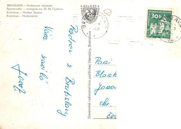 Bratislava Pressburg Pozsony SK Hurbanplatz – Bild 2