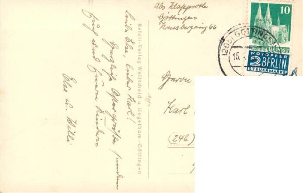 Goettingen  Niedersachsen Blick in die Neustadt – Bild 2