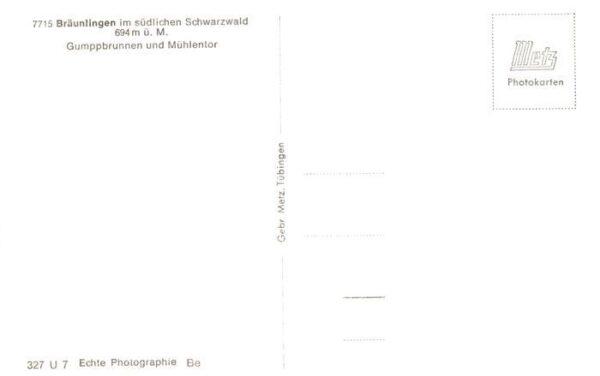 Braeunlingen Gumppbrunnen und Muehlentor – Bild 2