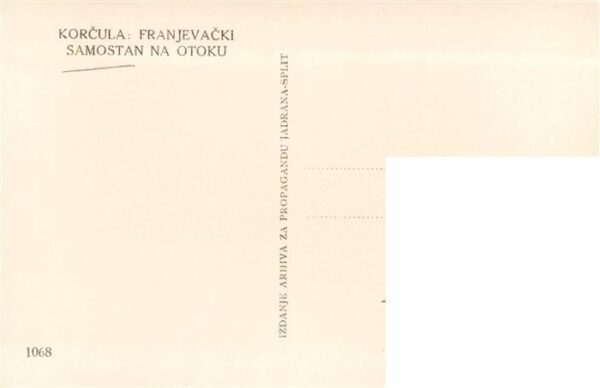 Samostan na Otoku Croatia Korcula Franjevacki – Bild 2