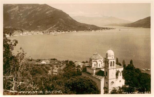Savina Monastir Kotor Montenegro Panorama mit Kirche