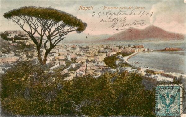 Napoli Neapel Naples IT Panorama preso dal Vomero