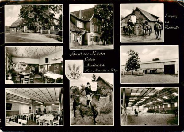 Mandelsloh Gasthaus Kuester Peters Gastraeme Reithalle Eingang