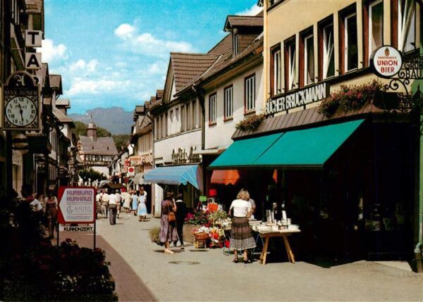 Koenigstein  Taunus Hauptstrasse Fussgaengerzone