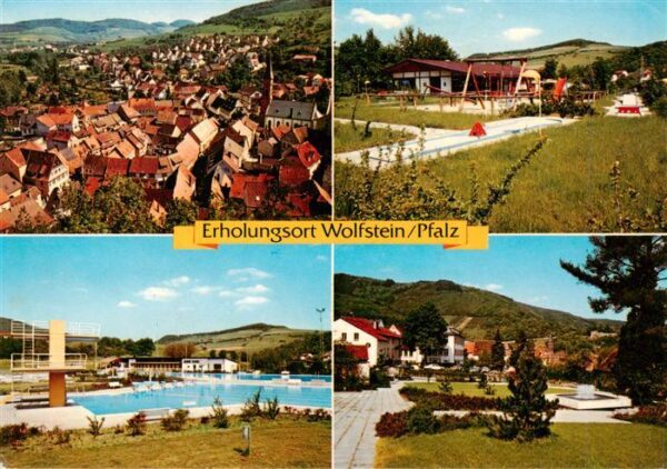 Wolfstein Pfalz Panorama Minigolf Campingplatz Freibad Stadtgarten