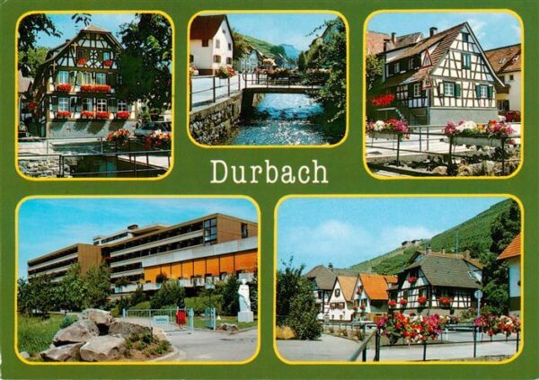 Durbach Schwarzwald Offenburg Staufenburg Klinik Ortspartien