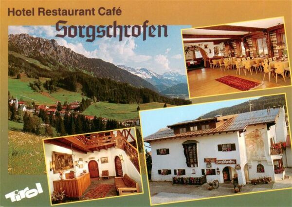 Jungholz Tirol AT Hotel Restaurant Cafe Sorgschrofen