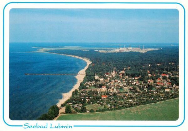 Lubmin Ostseebad Fliegeraufnahme